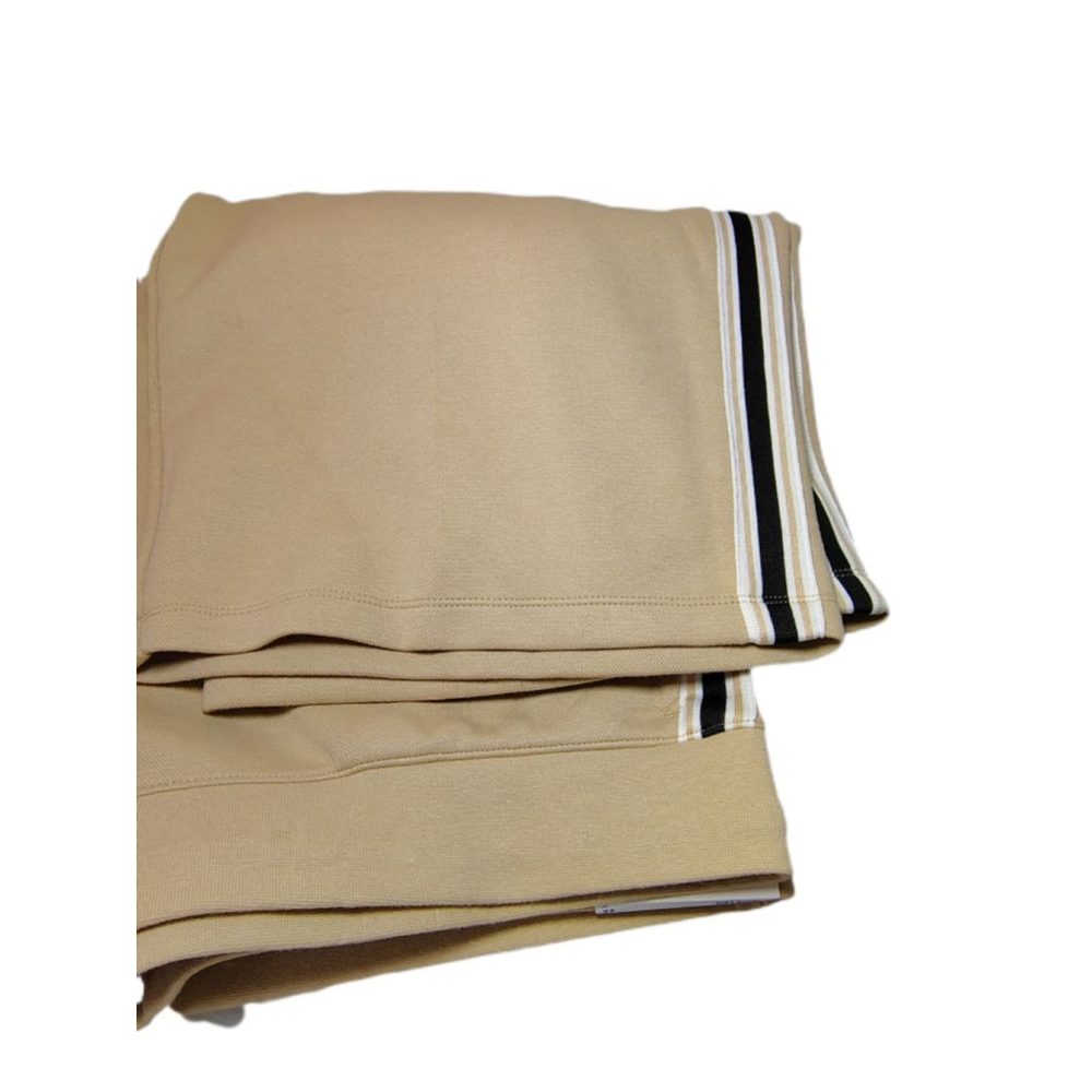 Champion Wide Leg Sweatpants 2X Beige Stripe Logo Athleisure Lounge Pants Plus - Picture 3 of 11